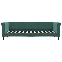 Sofa-lova vidaXL, 90x200 cm, žalia kaina ir informacija | Lovos | pigu.lt