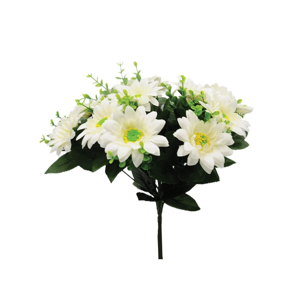 Dirbtinė gerberų puokštė iš 18 šakų, 33 cm kaina ir informacija | Dirbtinės gėlės | pigu.lt