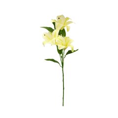 Dirbtinė lelijų šaka, 68 cm цена и информация | Искусственные цветы | pigu.lt