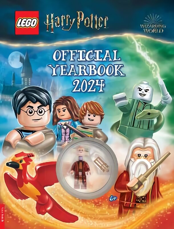 LEGO (R) Harry Potter (TM): Official Yearbook 2024 (with Albus Dumbledore (TM) minifigure) цена и информация | Knygos paaugliams ir jaunimui | pigu.lt