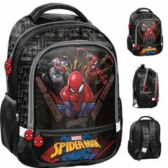 Mokyklinė kuprinė Paso Spiderman SP22NN-260, 41x31x15 cm kaina ir informacija | Kuprinės mokyklai, sportiniai maišeliai | pigu.lt