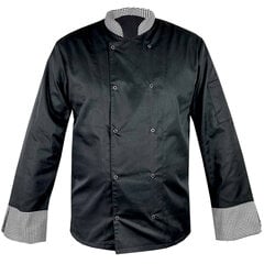 Virėjo marškinėliai 6427-8, juodi цена и информация | Рабочая одежда | pigu.lt