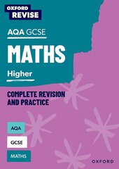 Oxford Revise: AQA GCSE Mathematics: Higher 1 kaina ir informacija | Knygos paaugliams ir jaunimui | pigu.lt