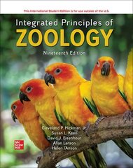 Integrated Principles of Zoology ISE 19th edition цена и информация | Книги по социальным наукам | pigu.lt