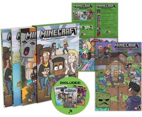 Minecraft Boxed Set (graphic Novels) kaina ir informacija | Fantastinės, mistinės knygos | pigu.lt