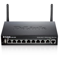 Маршрутизатор D-Link DSR-250N цена и информация | Маршрутизаторы (роутеры) | pigu.lt