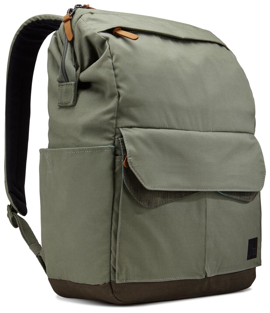 Case Logic LoDo Backpack 14 LODP-114 PETROL GREEN, Žalia kaina ir informacija | Krepšiai, kuprinės, dėklai kompiuteriams | pigu.lt