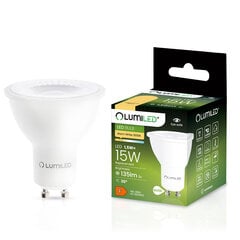 LED lemputė GU10 1.5W = 15W 135lm 3000K Šilta 36° LUMILED цена и информация | Электрические лампы | pigu.lt