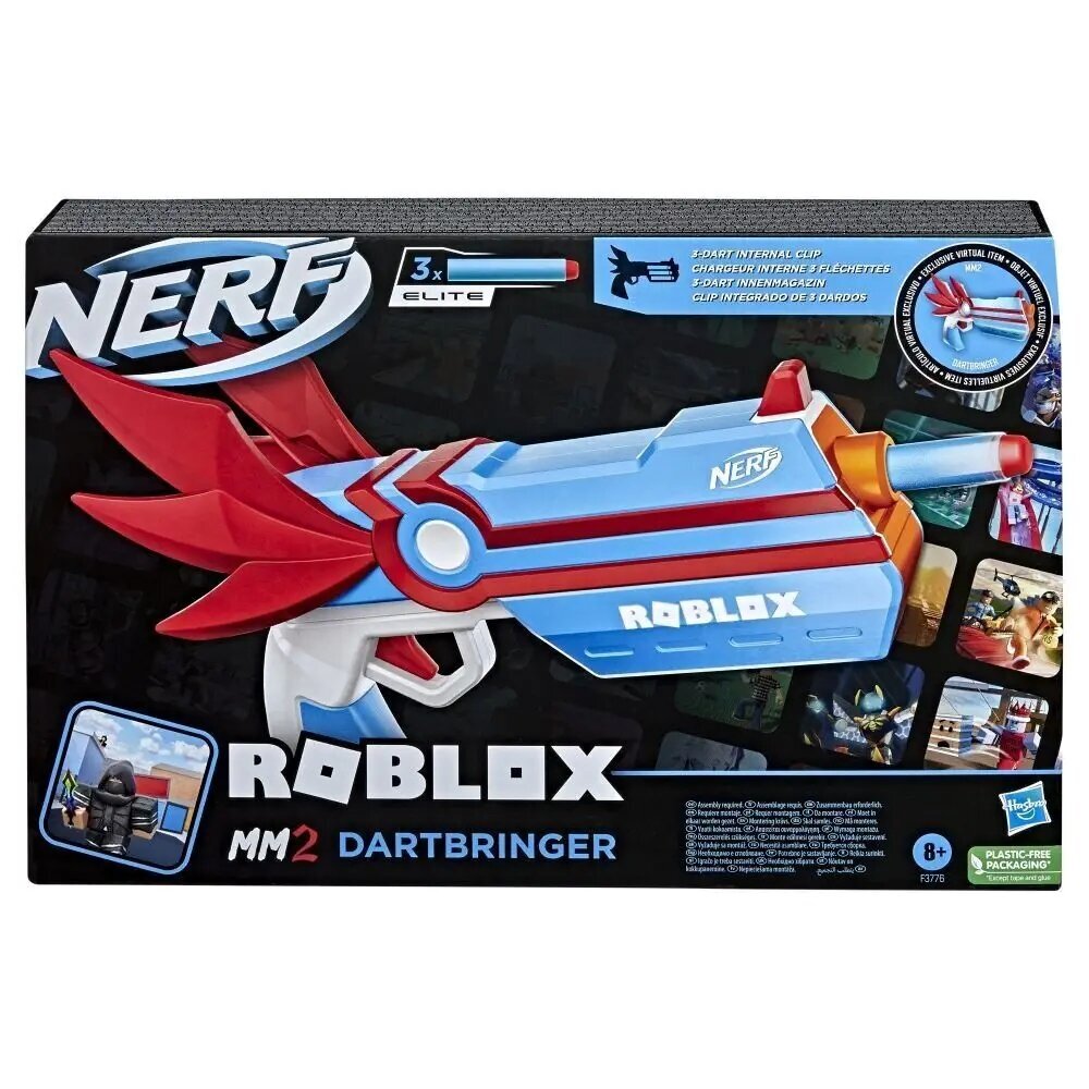 Žaislinis šautuvas Nerf Roblox MM2 Dartbringer kaina ir informacija | Žaislai berniukams | pigu.lt
