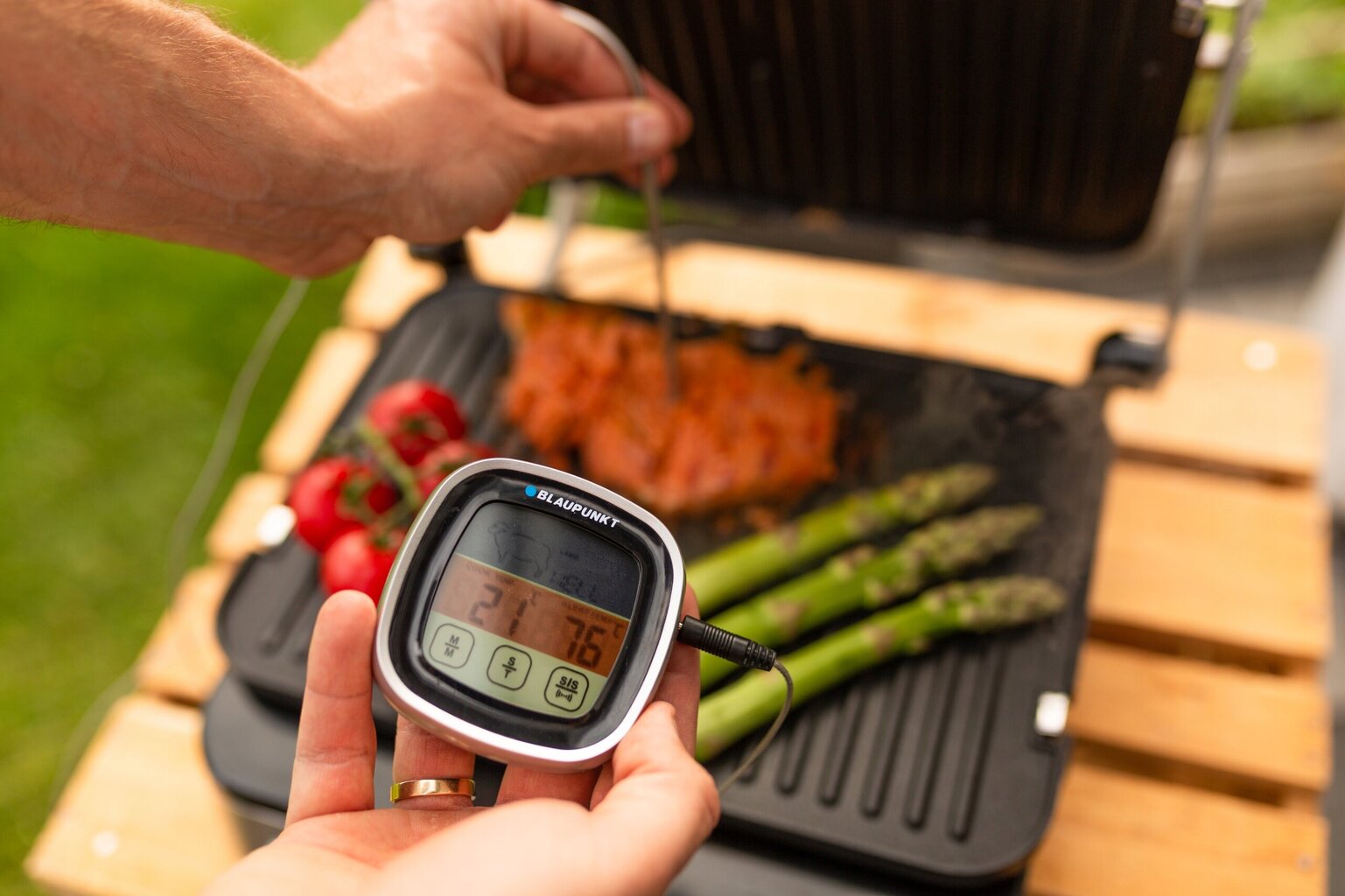 Belaidis skaitmeninis maisto termometras kaina ir informacija | Virtuvės įrankiai | pigu.lt