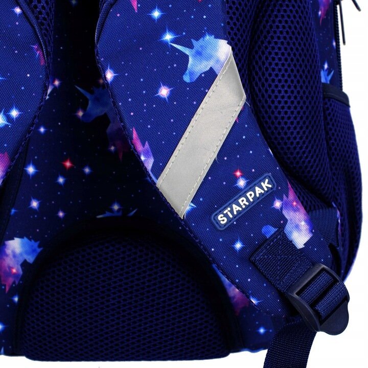 Mokyklinė kuprinė su priedais Starpak Unicorn Galaxy 492602, 3 d.ių kaina ir informacija | Kuprinės mokyklai, sportiniai maišeliai | pigu.lt