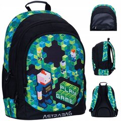 Mokyklinė kuprinė su priedais AstraBag AB340 Game 502023063, 3 d.ių цена и информация | Школьные рюкзаки, спортивные сумки | pigu.lt