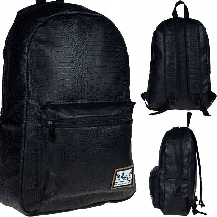 Mokyklinė kuprinė Hash Black Charm 502020071, 20 l, 45x29x16 cm kaina ir informacija | Kuprinės mokyklai, sportiniai maišeliai | pigu.lt