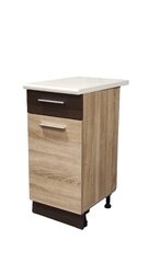 Кухонный шкаф с выдвижным ящиком  GRETA 30N1D1S 300x460x820 цена и информация | Кухонные шкафчики | pigu.lt