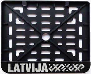 Motorolerio valstybinio numerio rėmelis Latviško tipo, Latvija, 1 vnt. kaina ir informacija | Moto reikmenys | pigu.lt