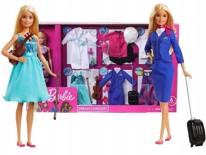Lėlė su drabužiais Barbie Career Set kaina ir informacija | Žaislai mergaitėms | pigu.lt