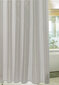 Dušo užuolaida Stripe Grey, 1.8 - 2 m kaina ir informacija | Vonios kambario aksesuarai | pigu.lt