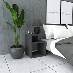 Naktinis staliukas StivMeble, 30x32x41 cm, pilkas kaina ir informacija | Spintelės prie lovos | pigu.lt