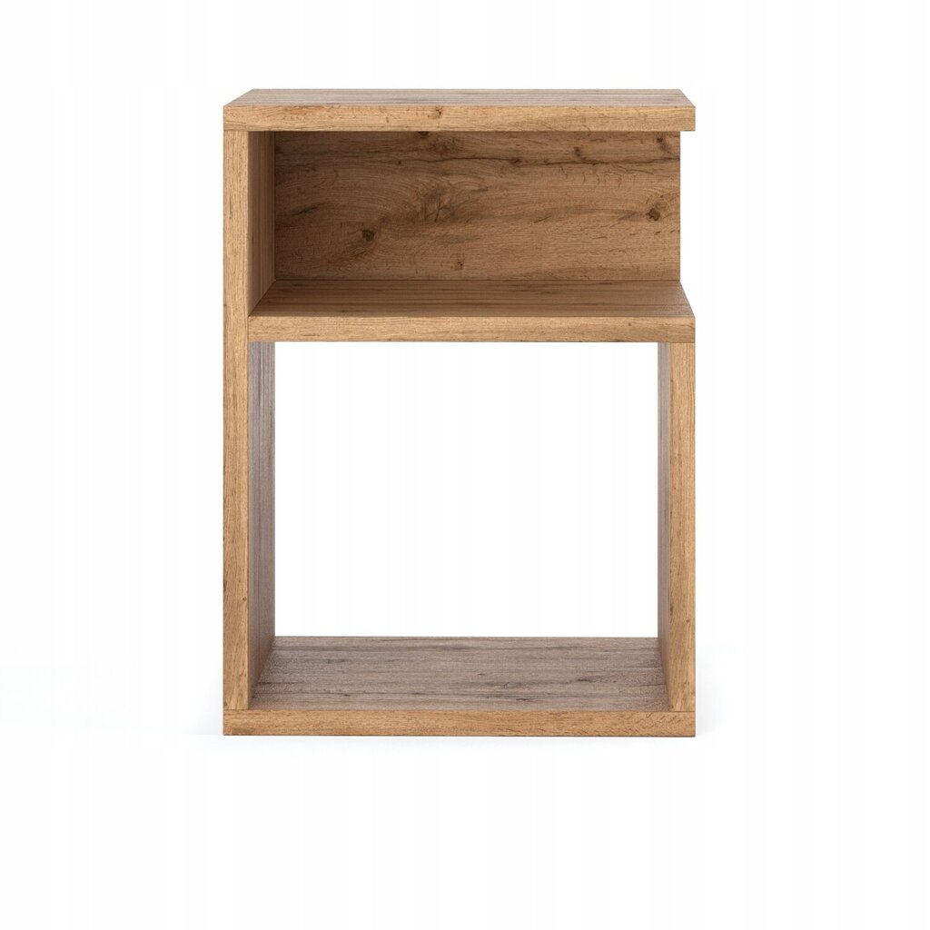Naktinis staliukas StivMeble, 30x32x41 cm, ruda kaina ir informacija | Spintelės prie lovos | pigu.lt