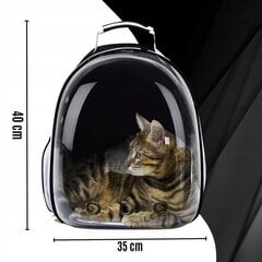 Katės transportavimo krepšys, 35x40 cm kaina ir informacija | Transportavimo narvai, krepšiai | pigu.lt