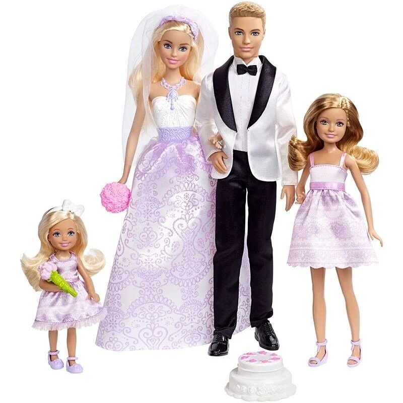 Lėlės vestuvių rinkinys Barbie Wedding Giftset DJR88 kaina ir informacija | Žaislai mergaitėms | pigu.lt