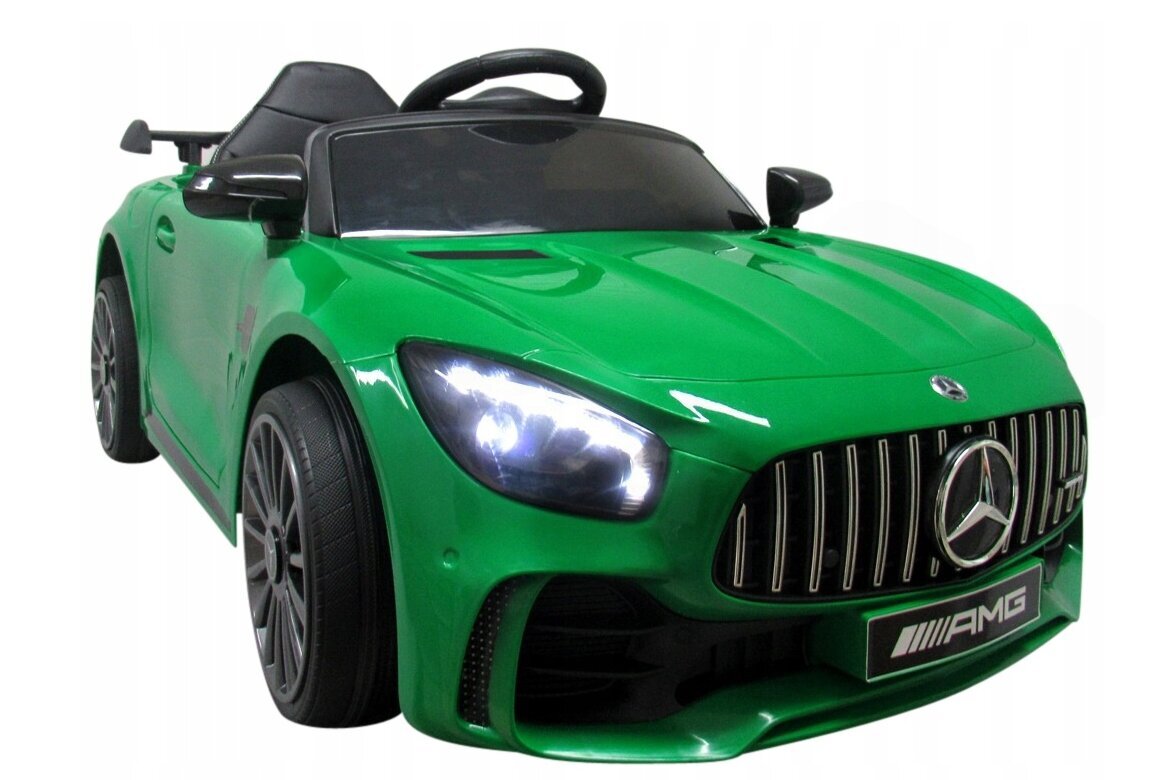 Vienvietis elektromobilis vaikams Mercedes GTR-S Auto Cabrio, žalias цена и информация | Elektromobiliai vaikams | pigu.lt