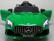 Vienvietis elektromobilis vaikams Mercedes GTR-S Auto Cabrio, žalias цена и информация | Elektromobiliai vaikams | pigu.lt