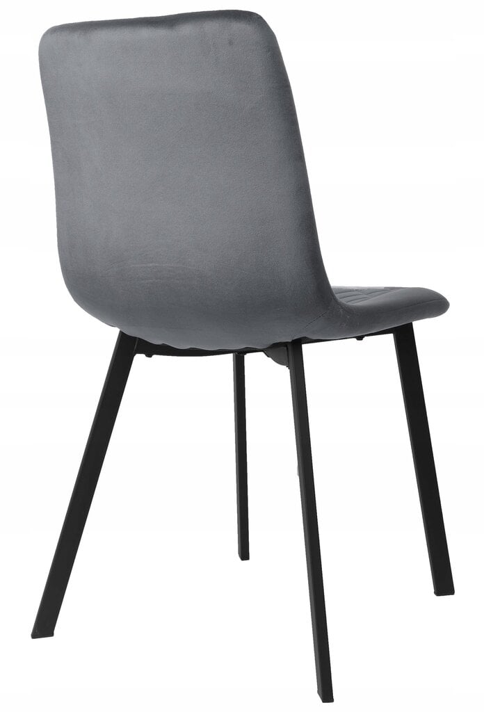 Virtuvės kėdė eHokers 44x53x88 cm, pilka kaina ir informacija | Virtuvės ir valgomojo kėdės | pigu.lt