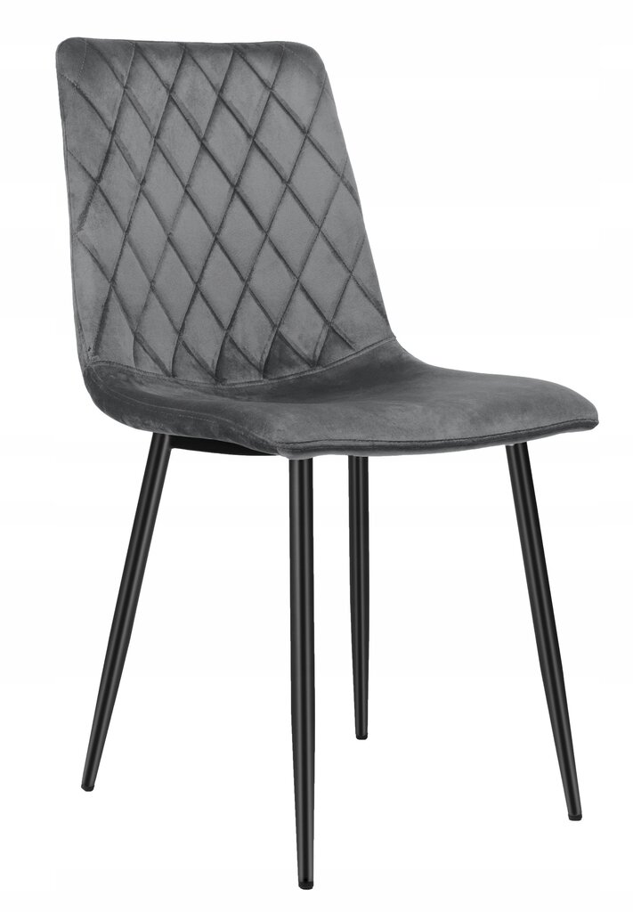 Valgomojo kėdė eHockers, 45x54x89 cm, pilka kaina ir informacija | Virtuvės ir valgomojo kėdės | pigu.lt