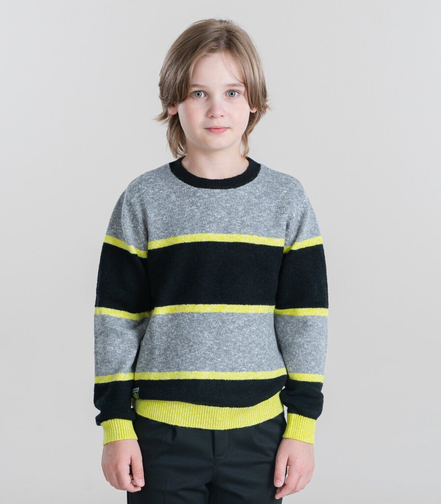 Megztinis berniukams Boboli 507259*890, pilkas цена и информация | Megztiniai, bluzonai, švarkai berniukams | pigu.lt