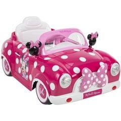 Vienvietis vaikiškas elektrinis automobilis Minnie Mouse Huffy, rožinis kaina ir informacija | Elektromobiliai vaikams | pigu.lt