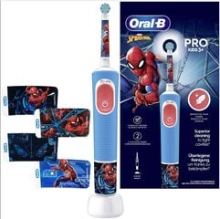 Oral-B Vitality Pro Kids 3+ Spiderman kaina ir informacija | Oral-B Buitinė technika ir elektronika | pigu.lt