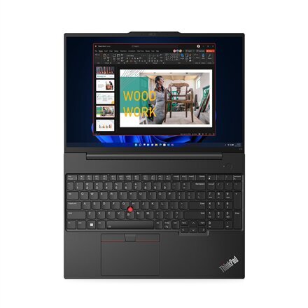 Lenovo ThinkPad E16 Gen 1 (AMD) 21JT0020MX kaina ir informacija | Nešiojami kompiuteriai | pigu.lt