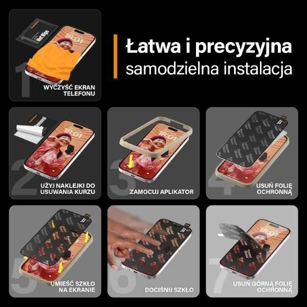 PanzerGlass Apple iPhone 15 kaina ir informacija | Apsauginės plėvelės telefonams | pigu.lt