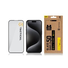 Tactical Glass Shield 5D for Apple iPhone 15 Pro Black цена и информация | Защитные пленки для телефонов | pigu.lt
