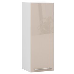 Кухонный шкаф Akord Oliwia W30, белый/коричневый цвет цена и информация | Кухонные шкафчики | pigu.lt
