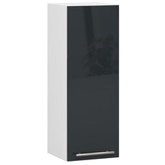 Кухонный шкаф Akord Oliwia W30, белый/серый цвет цена и информация | Кухонные шкафчики | pigu.lt