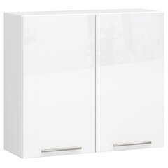 Кухонный шкаф Akord Oliwia W80, белый цвет цена и информация | Кухонные шкафчики | pigu.lt