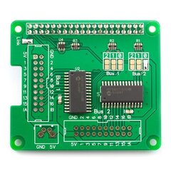 AB Electronics Pi Plus MCP23017 kaina ir informacija | Atviro kodo elektronika | pigu.lt