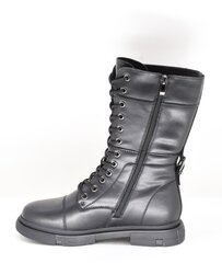 Ilgaauliai batai moterims Tofa 26213211, juodi kaina ir informacija | Aulinukai, ilgaauliai batai moterims | pigu.lt