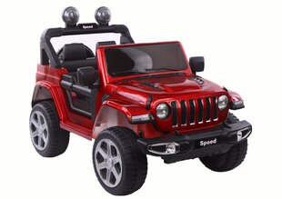 Vienvietis vaikiškas elektromobilis džipas FT-938 4x4, raudonas kaina ir informacija | Elektromobiliai vaikams | pigu.lt