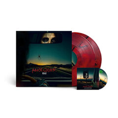 Vinilinė plokštelė LP Alice Cooper - Road, 180g, Red Marbled Vinyl, Limited Edition, + DVD kaina ir informacija | Vinilinės plokštelės, CD, DVD | pigu.lt