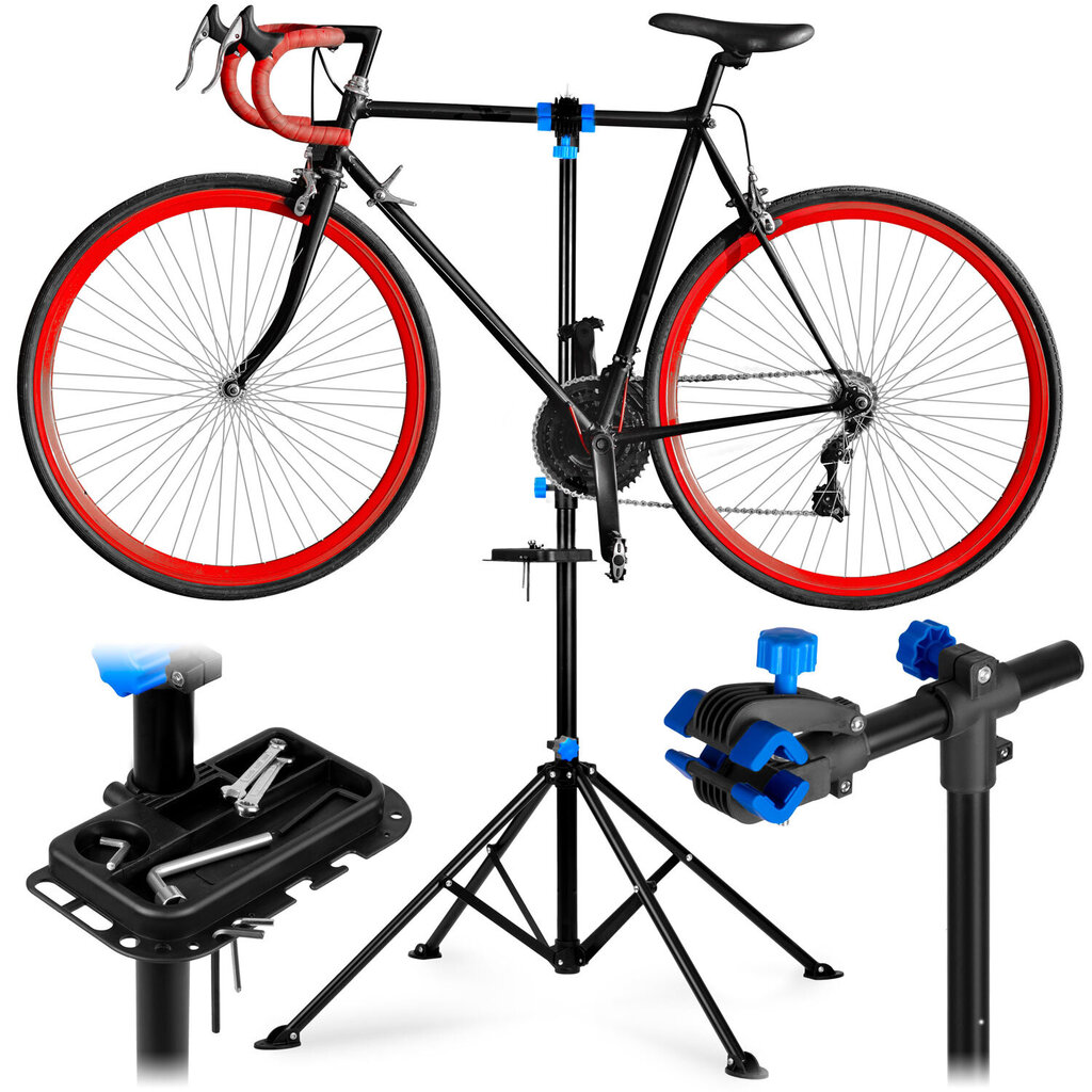 Dviračio stovas, juodas kaina ir informacija | Kiti dviračių priedai ir aksesuarai | pigu.lt