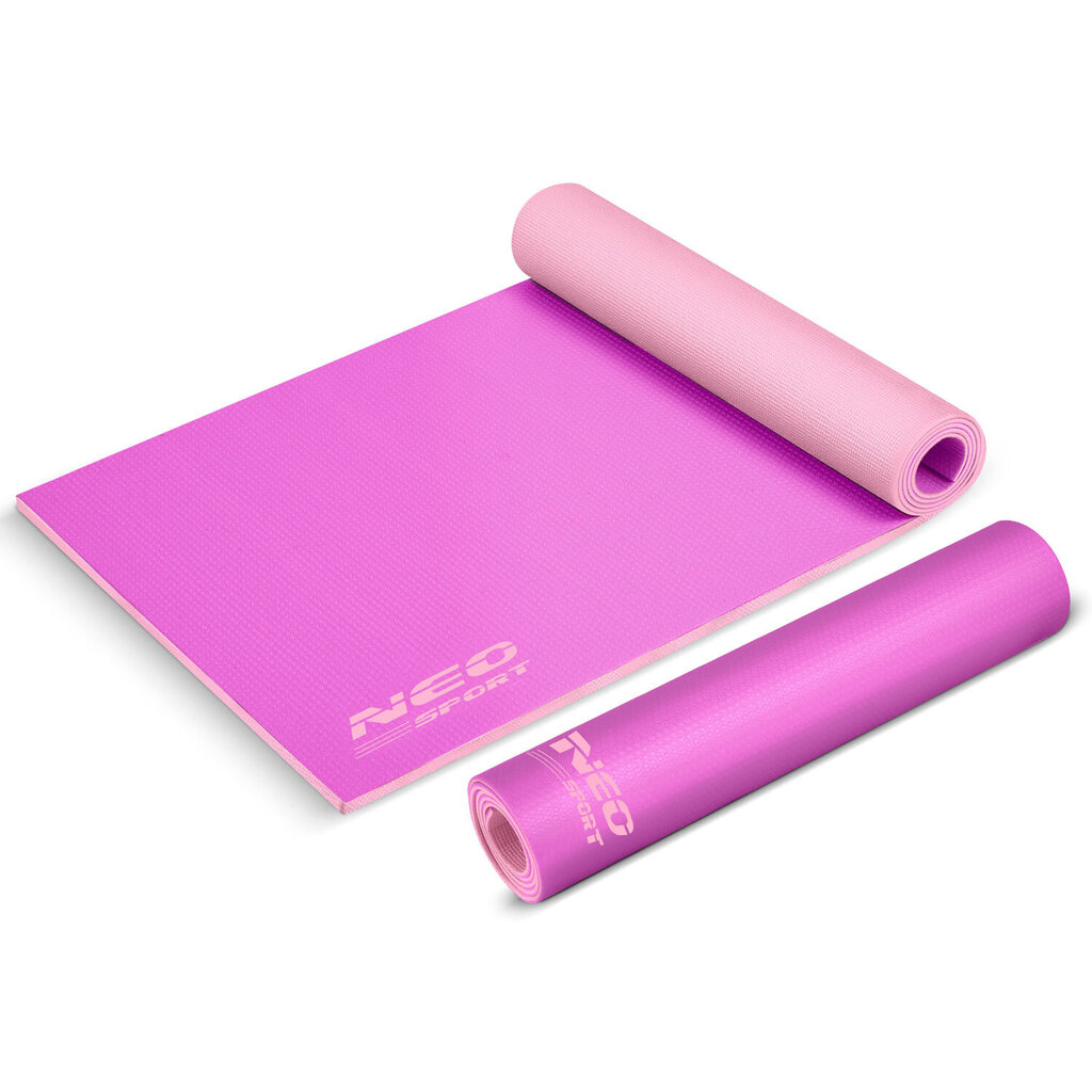 Kilimėlis mankštai Neo-Sport, 173 x 61 x 0.6 cm, violetinė/rožinė kaina ir informacija | Kilimėliai sportui | pigu.lt