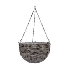 Pakabinamas Vazonas Wicker 30x20cm kaina ir informacija | Vazonai | pigu.lt