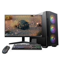 Gaming PC Combo 1.1 Komplekt, Intel Core i5-11400F 2.9 GHz, 1000 GB HDD 1 TB SSD, RAM 16 GB, Windows 10 цена и информация | Stacionarūs kompiuteriai | pigu.lt