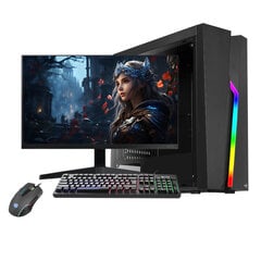 Gaming PC Pro 2 Komplekt, Intel® Core™ i7-13700F 5.2GHz, 2 TB HDD 1 TB SSD, RAM 16 GB, Windows 10 цена и информация | Стационарные компьютеры | pigu.lt