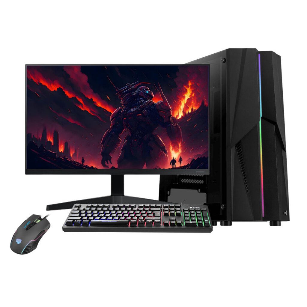 Gaming PC Starter 3 Bundle kaina ir informacija | Stacionarūs kompiuteriai | pigu.lt