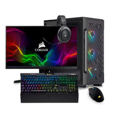 PC Gamer Gaming PC Corsair 2 bundle kaina ir informacija | Stacionarūs kompiuteriai | pigu.lt