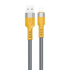 USB to Lightning cable Dudao L23AC 30W 1m (grey) цена и информация | Кабели и провода | pigu.lt